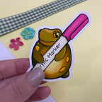 Frog Artist Duo Single Vinyl Stickers