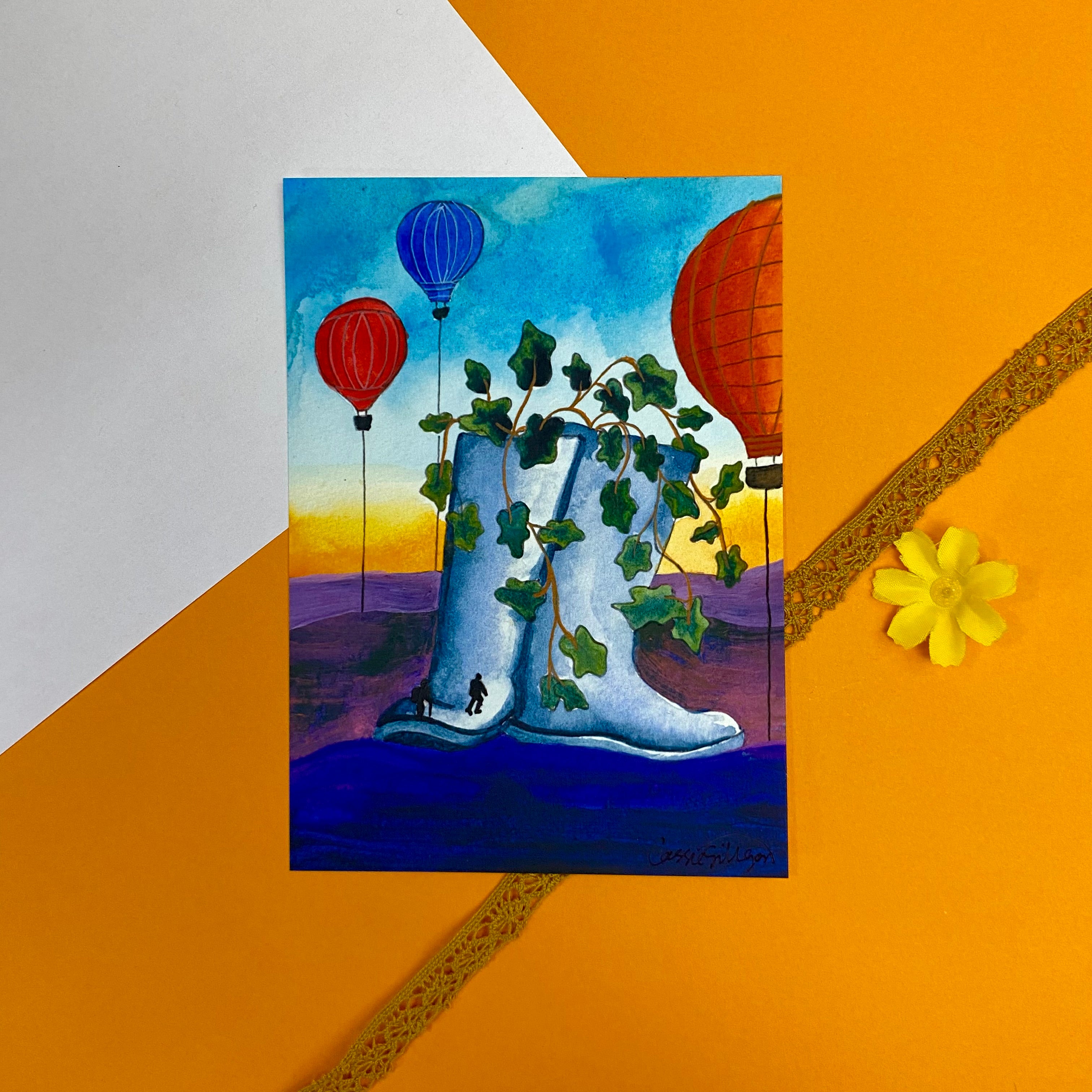 Welly Mountain Art Print