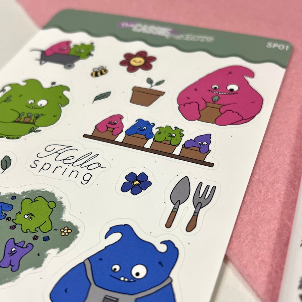 The Dreamlings Spring Sticker Sheet