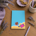 The Island of Capybaradise A6 Notepad