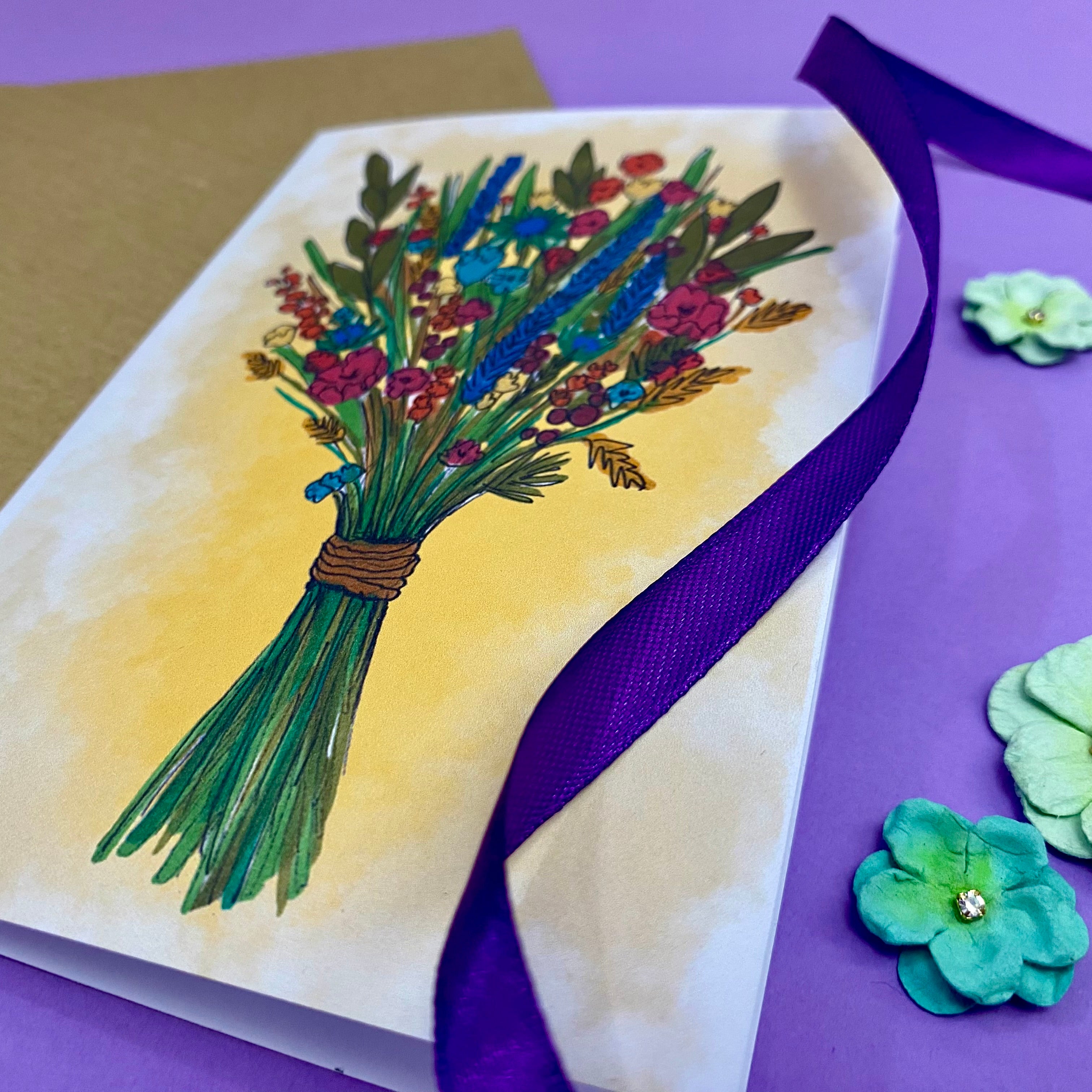 Wildflowers Greeting Card