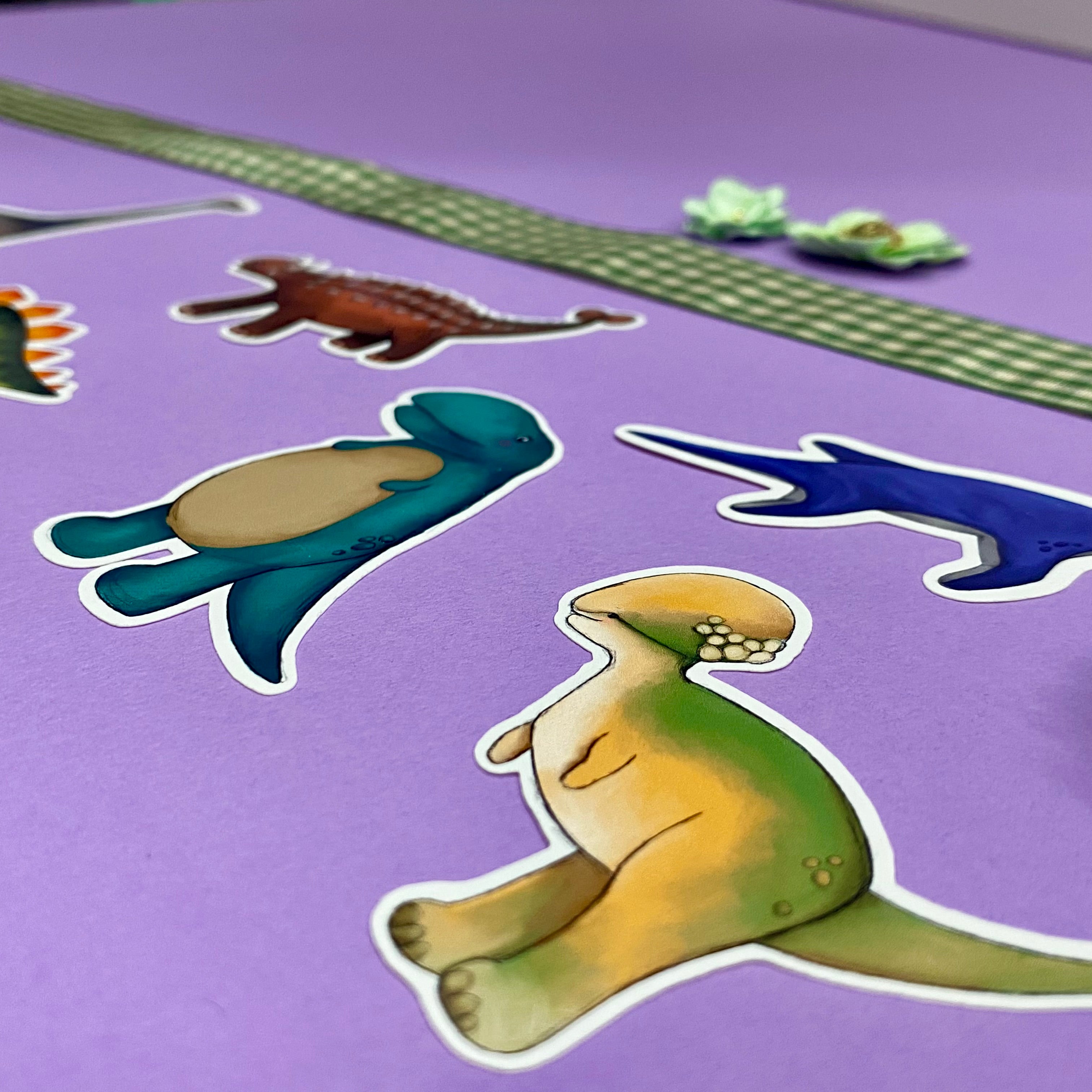 Dino Vinyl Sticker Bundle