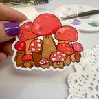 Mushling Folk Single Vinyl Sticker