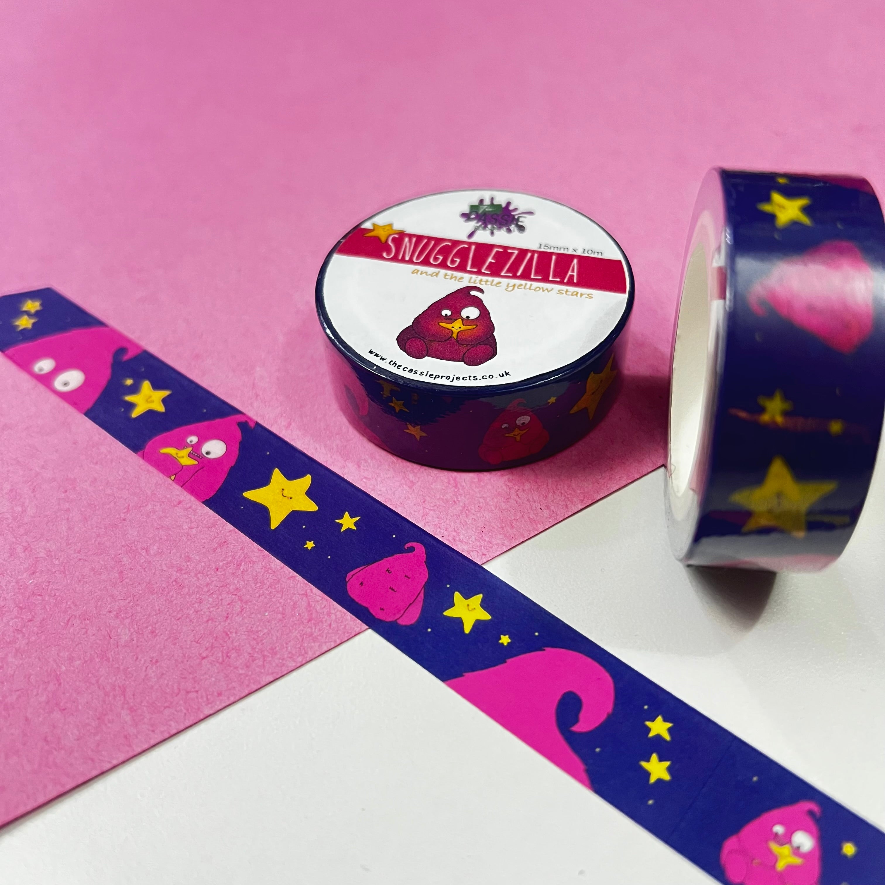 Snugglezilla Washi Tape 15mm x 10m