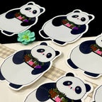 Bonsai the Panda Single Vinyl Sticker