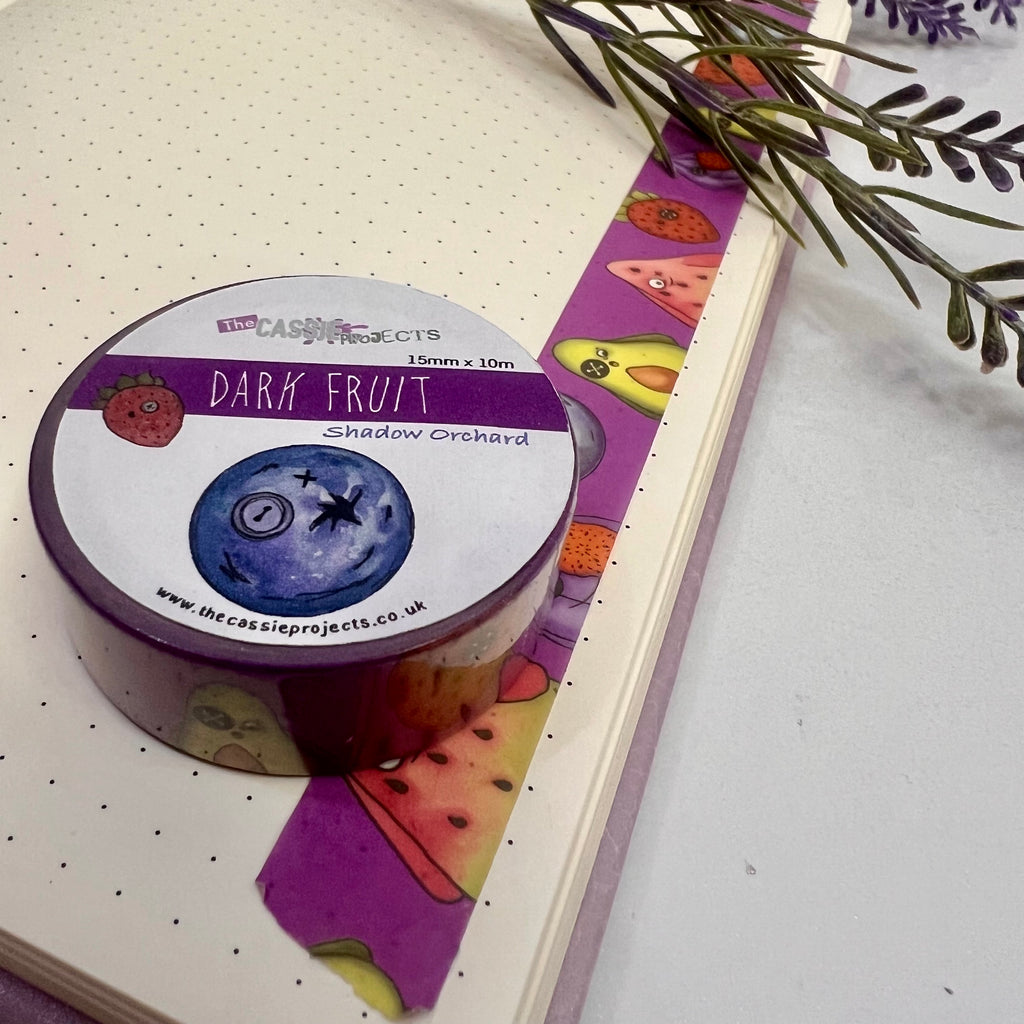 Dark fruit: Shadow Orchard Washi Tape