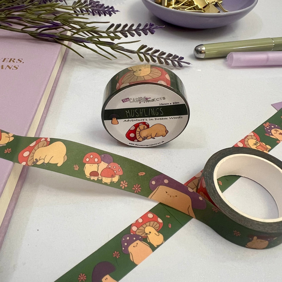 Mushings: Adventures in Dream Woods Washi Tape