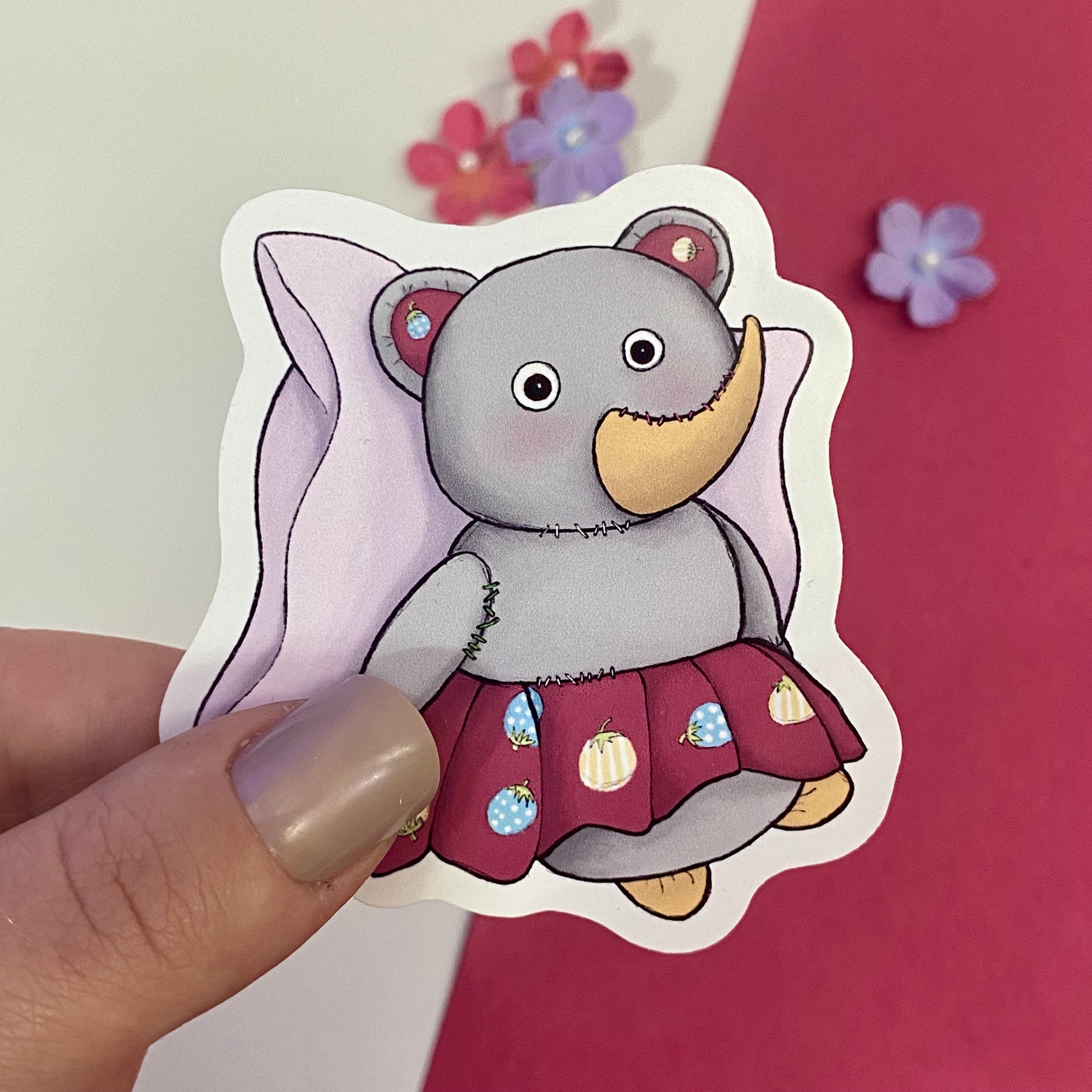Elfruit Single Vinyl Sticker