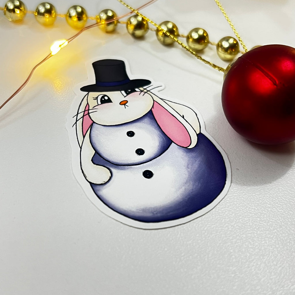 Snow-Pea Single Vinyl Sticker