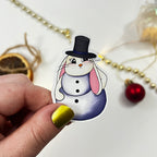 Snow-Pea Single Vinyl Sticker