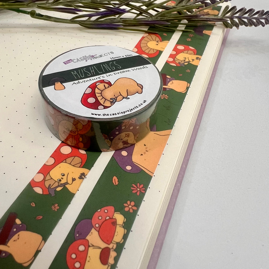 Mushings: Adventures in Dream Woods Washi Tape