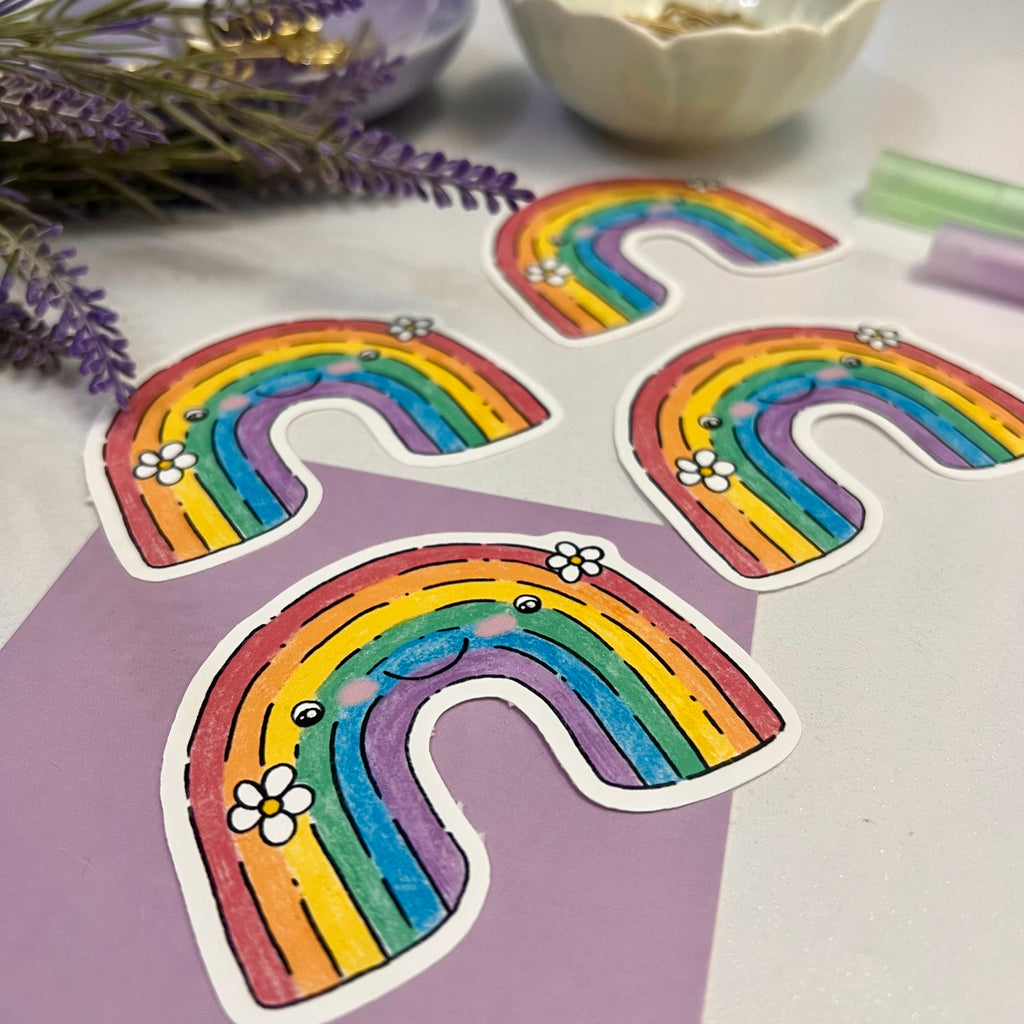 Iris the Rainbow 🌈 Vinyl Sticker