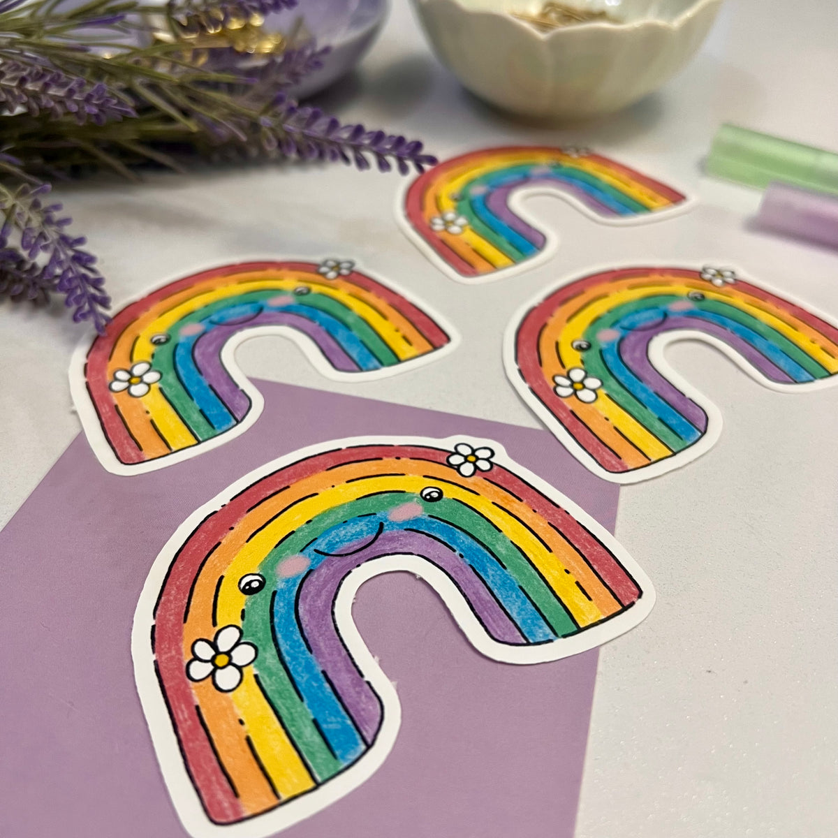 Iris the Rainbow 🌈 Vinyl Sticker