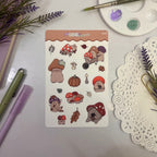 Mushling Adventures in Dream Woods Sticker Sheet