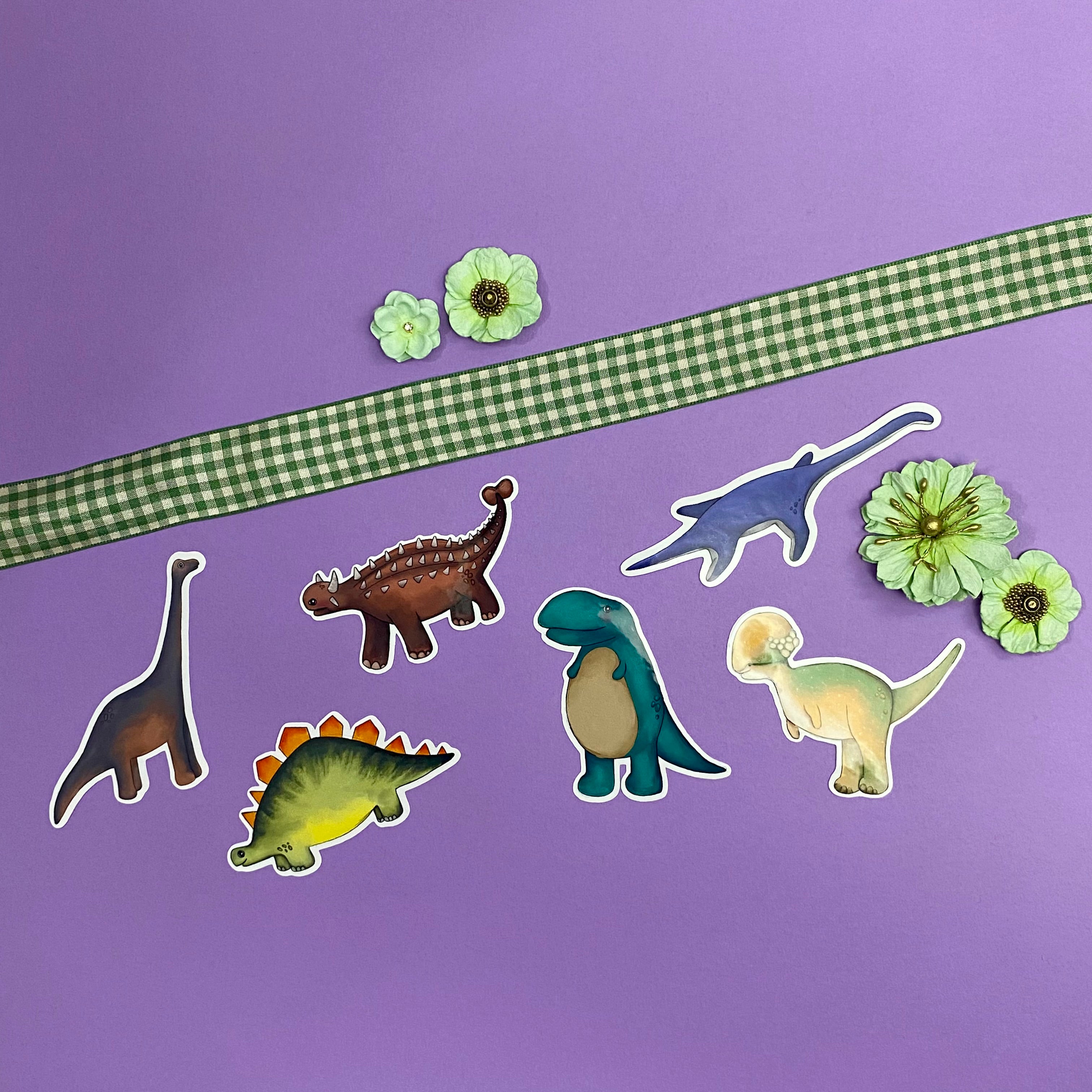 Dino Vinyl Sticker Bundle