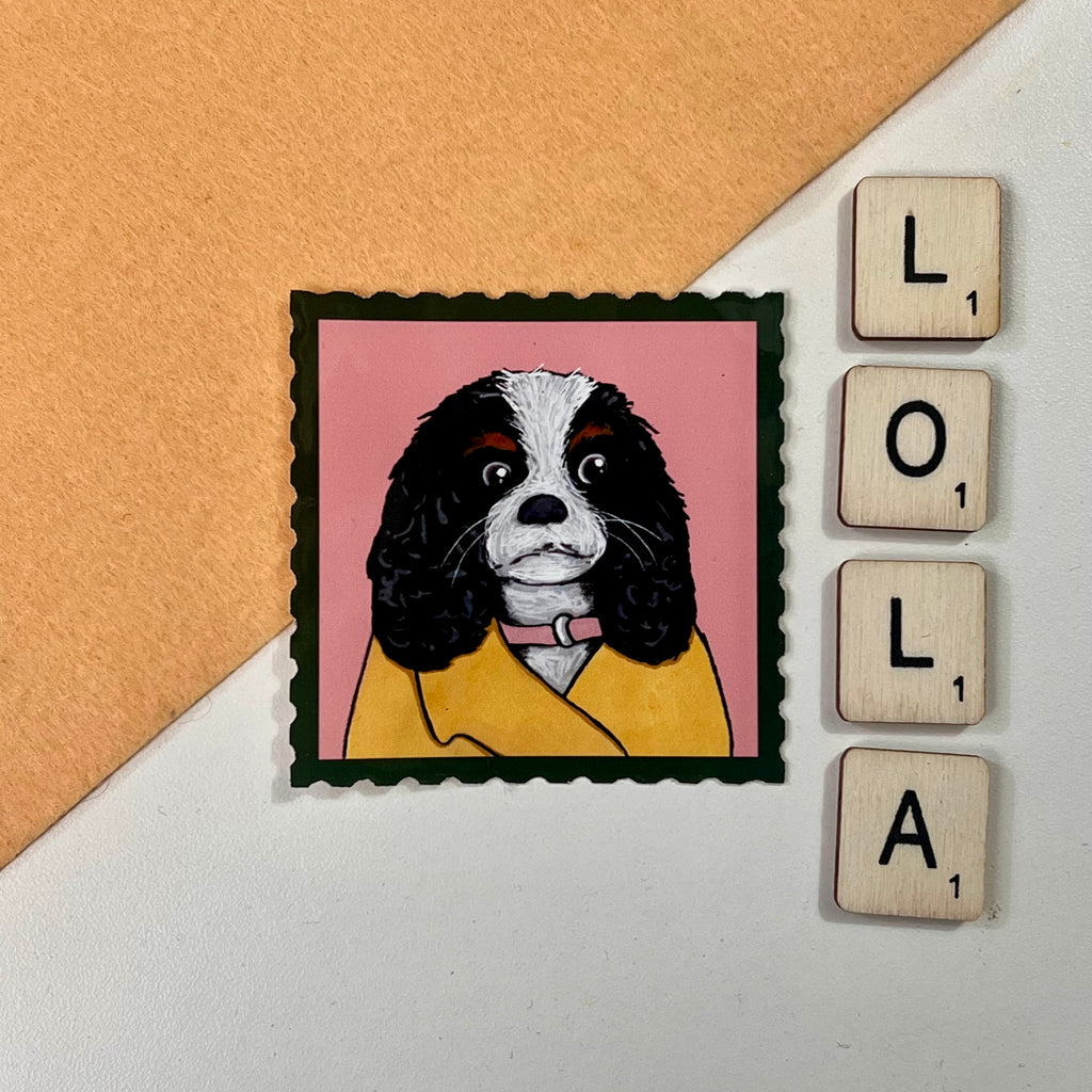 Lady Lola Single Vinyl Sticker