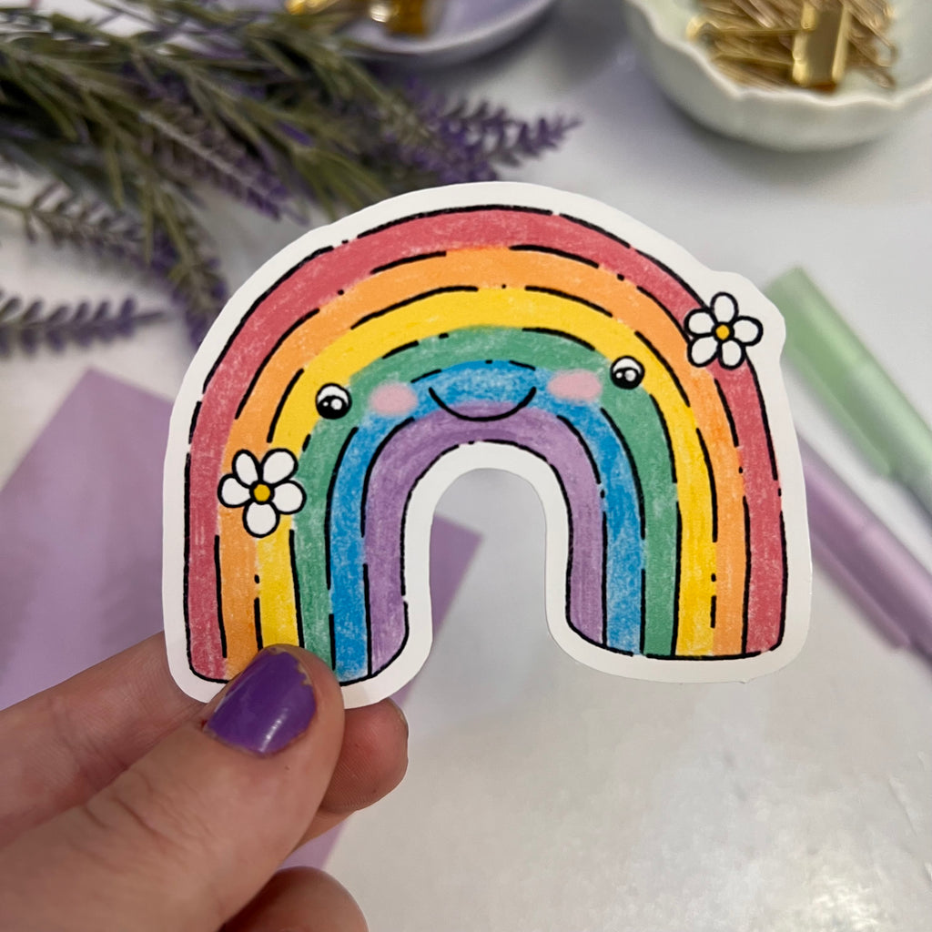 Iris the Rainbow 🌈 Vinyl Sticker