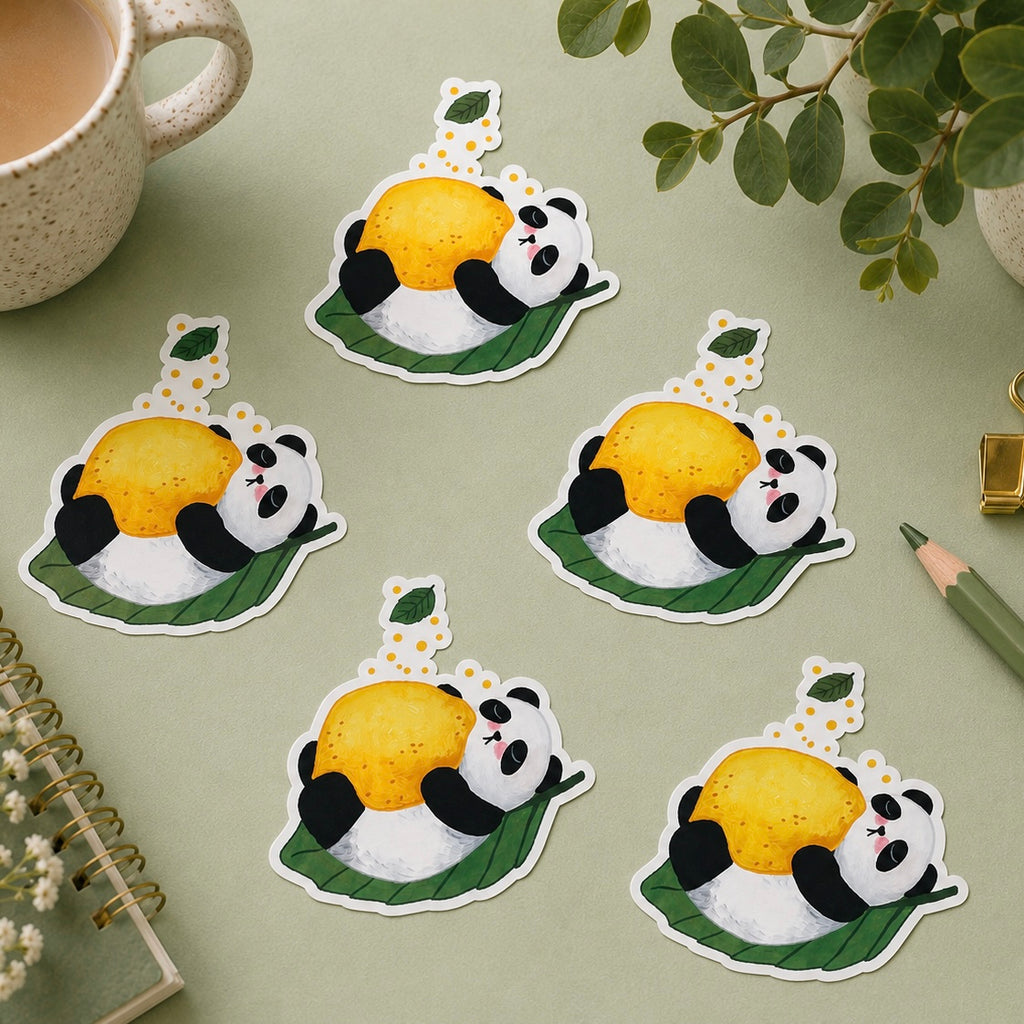 Yuzu Single Vinyl Sticker