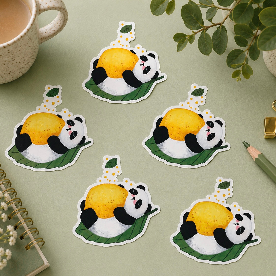 Yuzu Single Vinyl Sticker