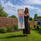 The Sweetest Scoop of Summer Original Painting on Canvas