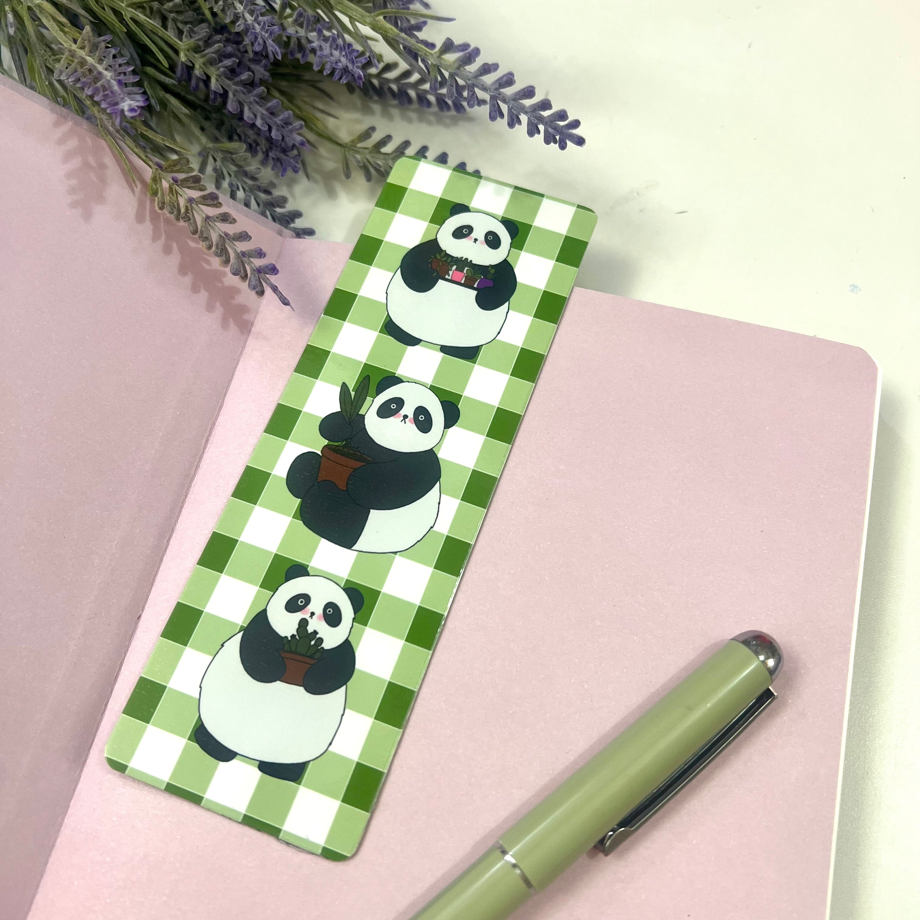 Bonsai the Panda Bookmark (updated)