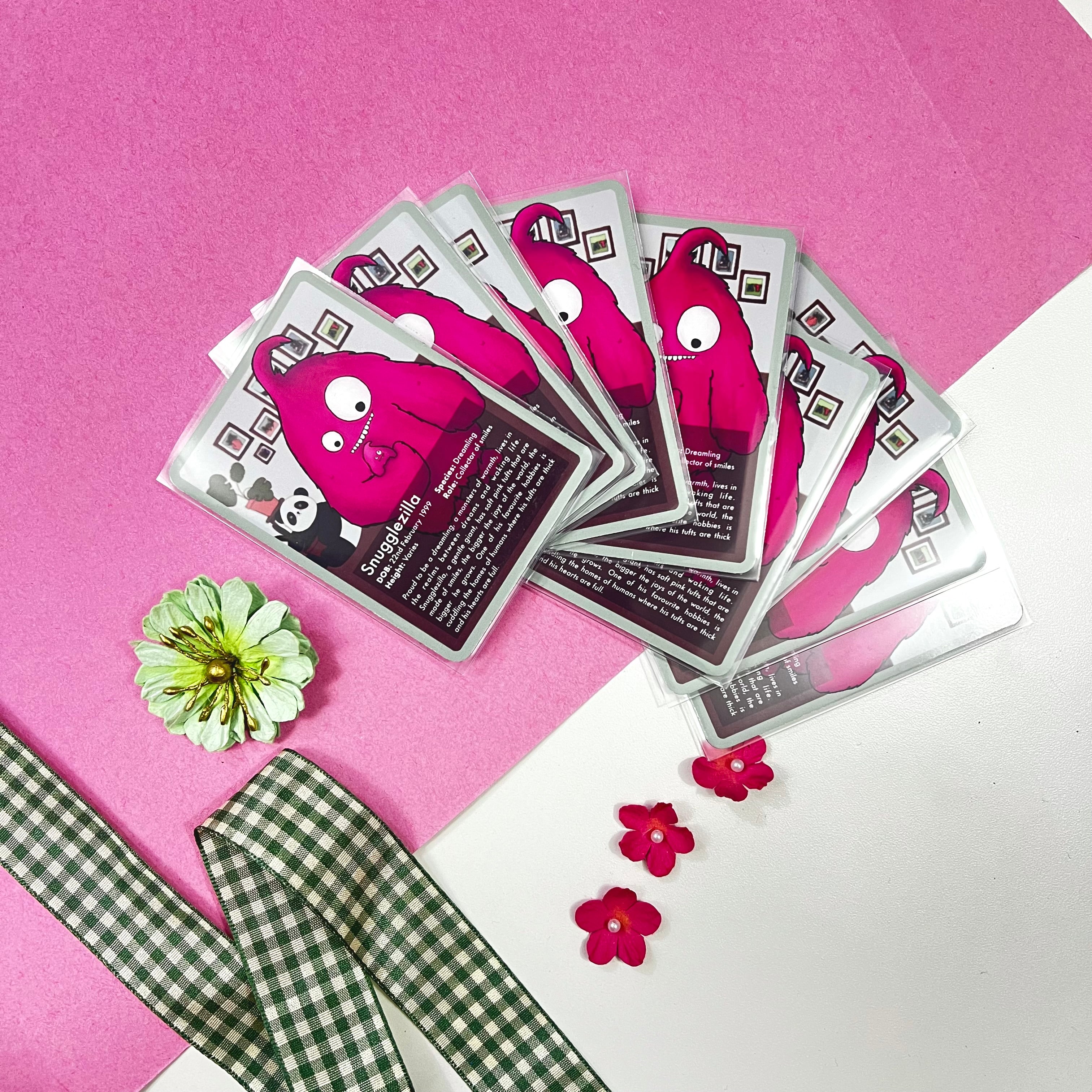 Snugglezilla Collector Card