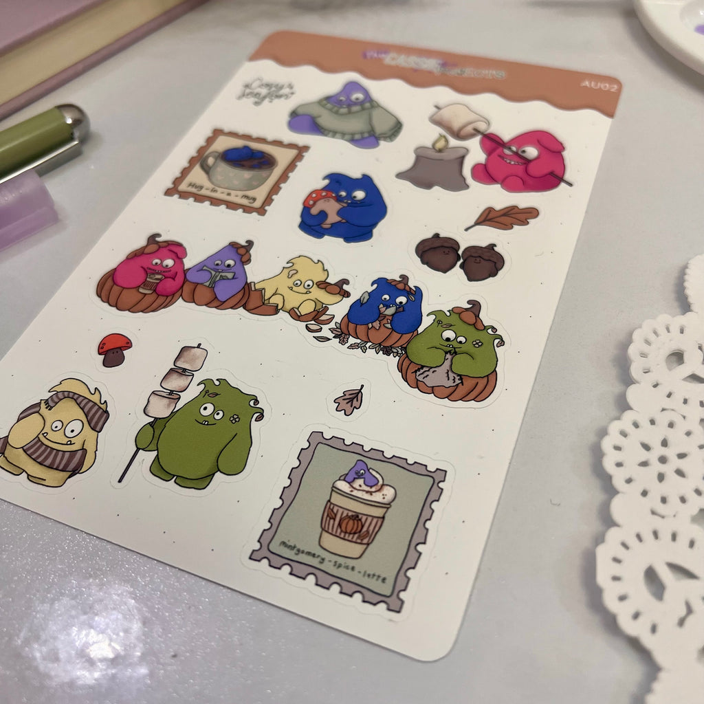 Dreamlings Autumn Sticker Sheet