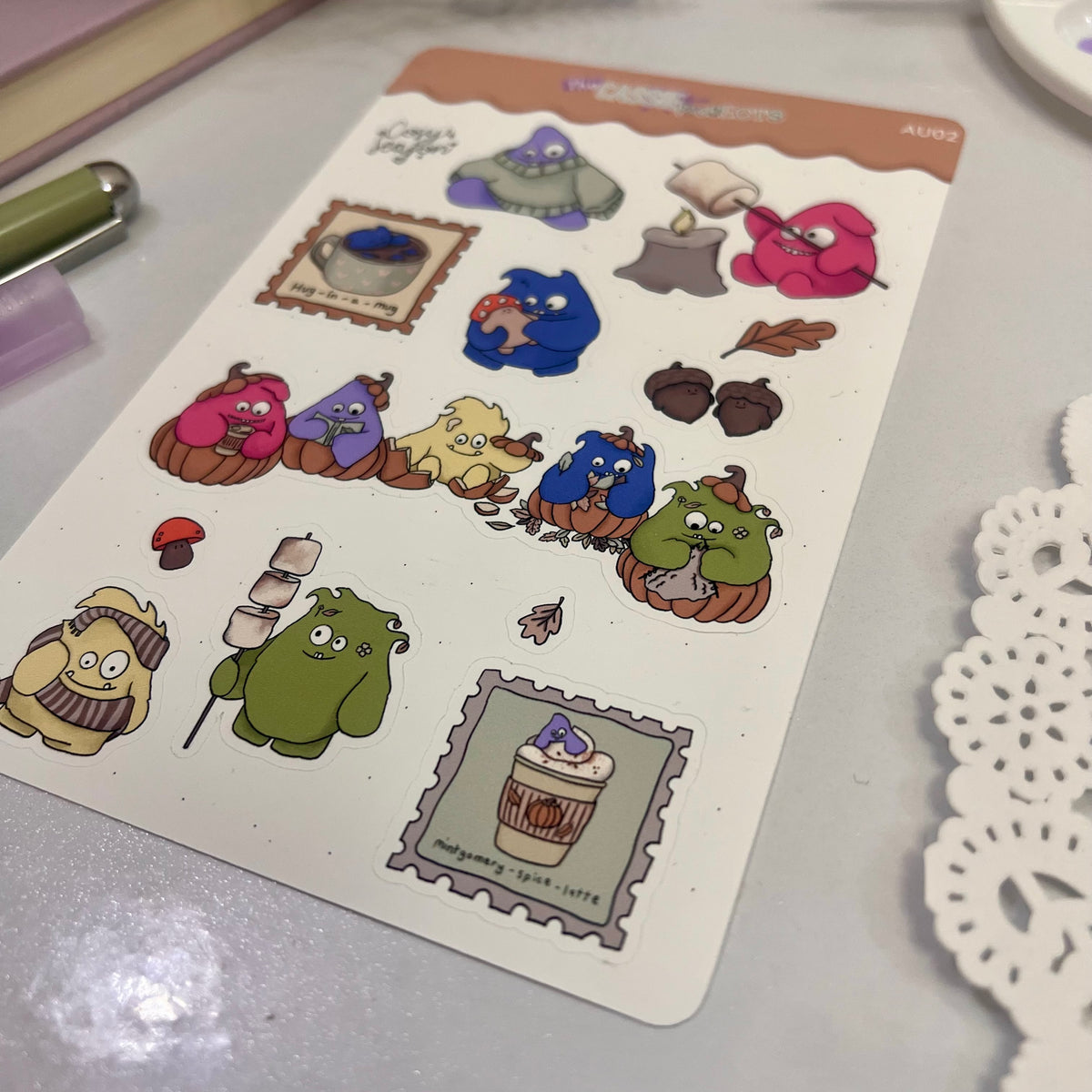 Dreamlings Autumn Sticker Sheet