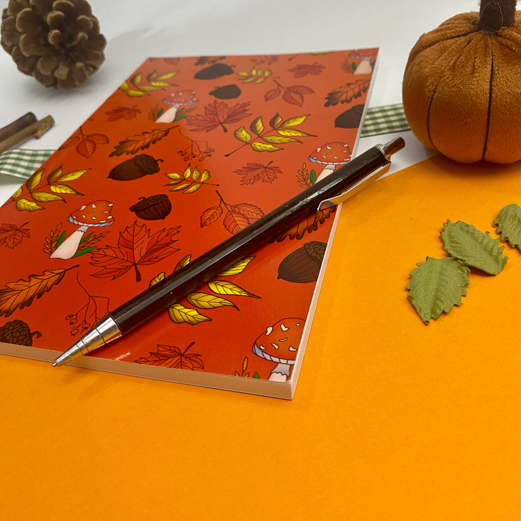 Autumn Themed Notebook A5