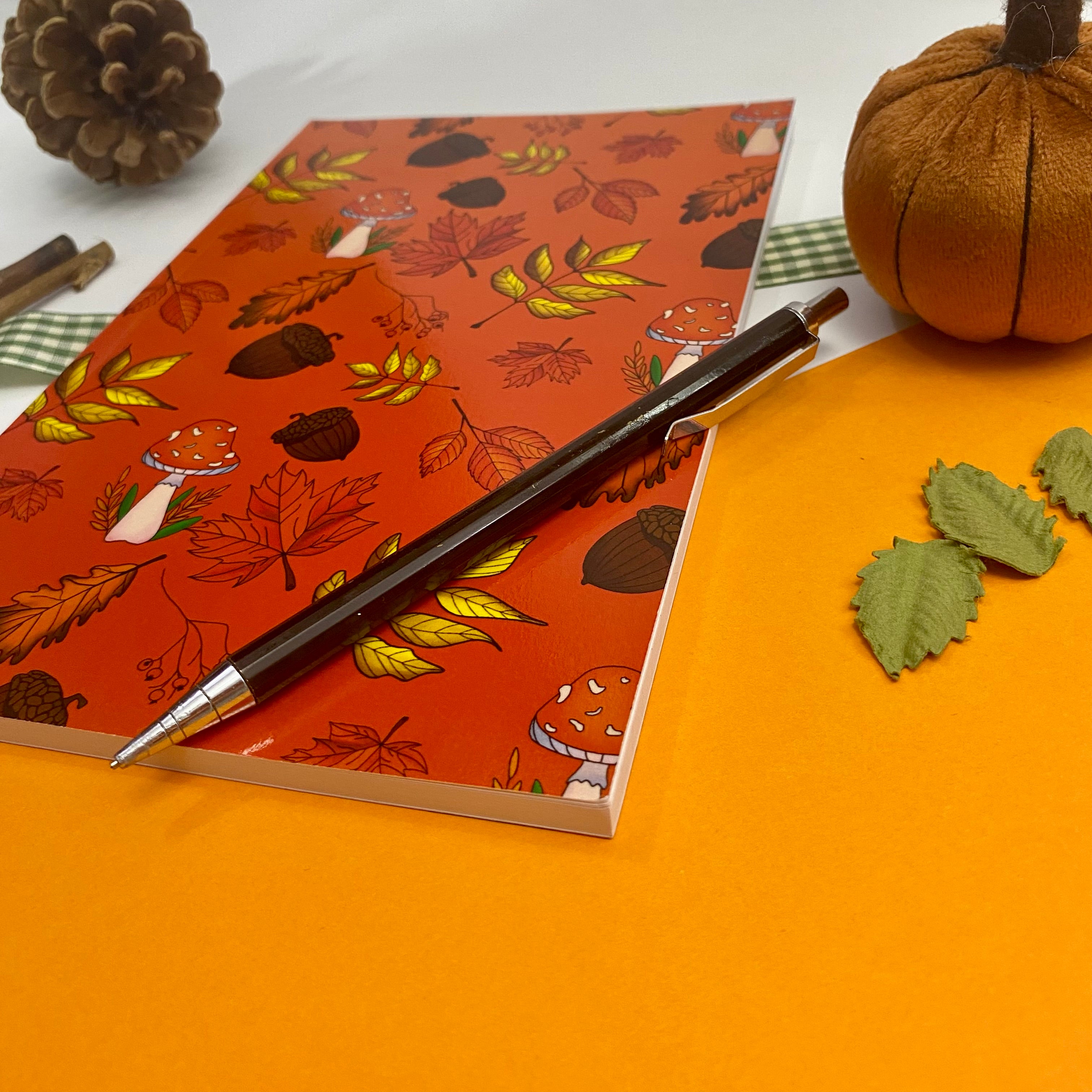 Autumn Themed Notebook A5
