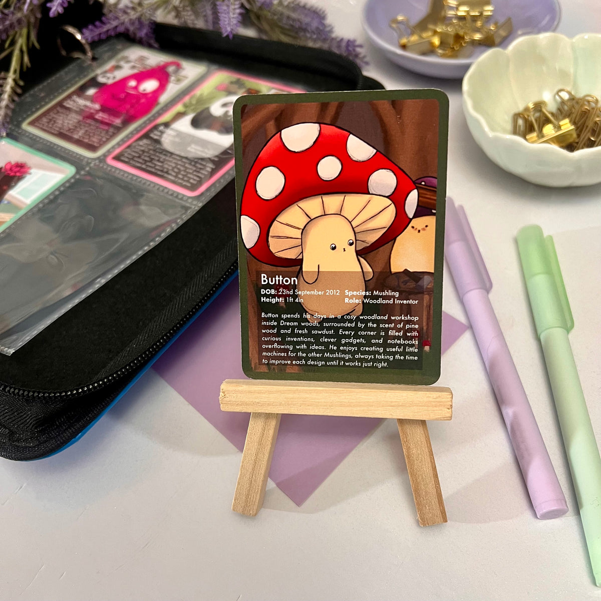 Button: Nearaway Collector Card