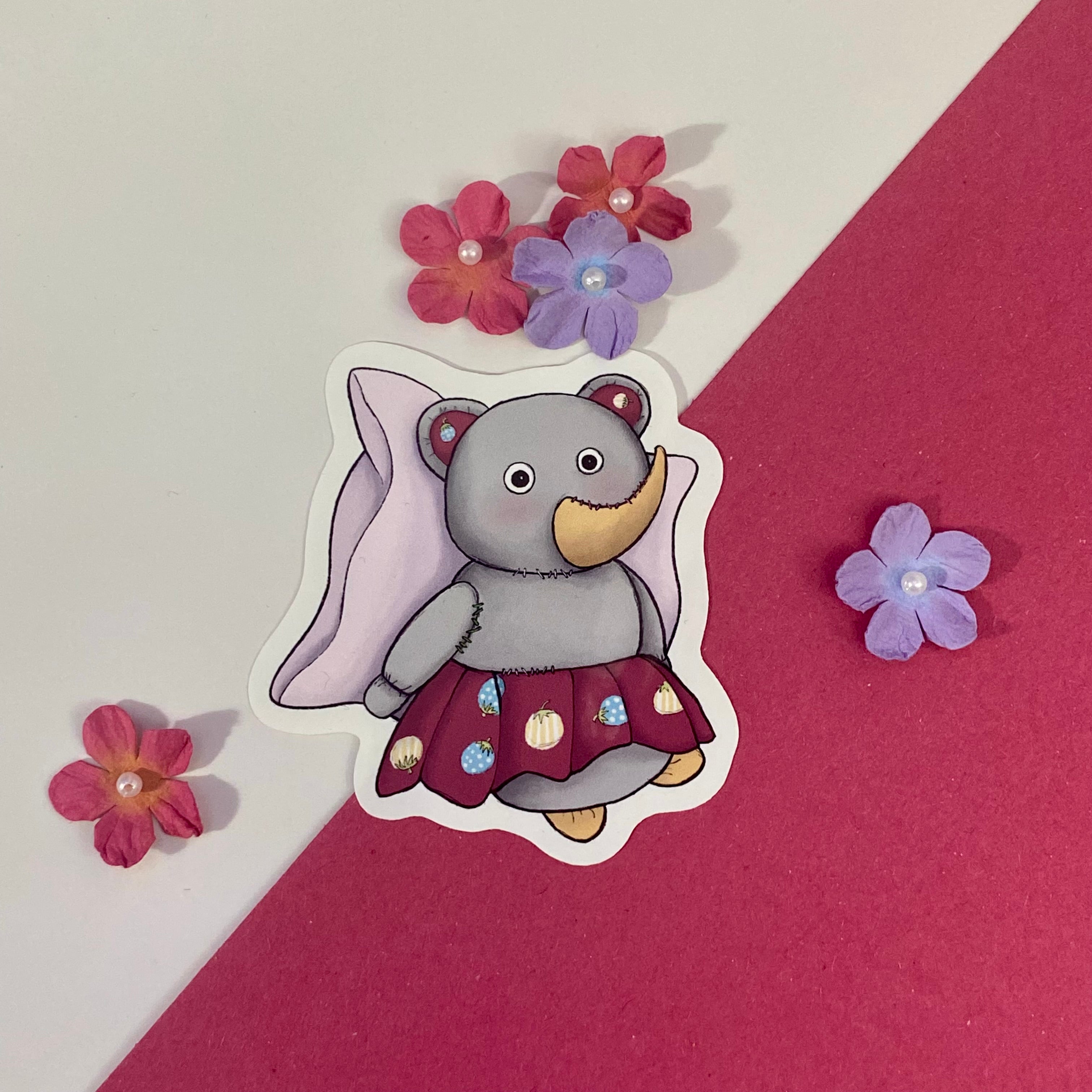 Elfruit Single Vinyl Sticker