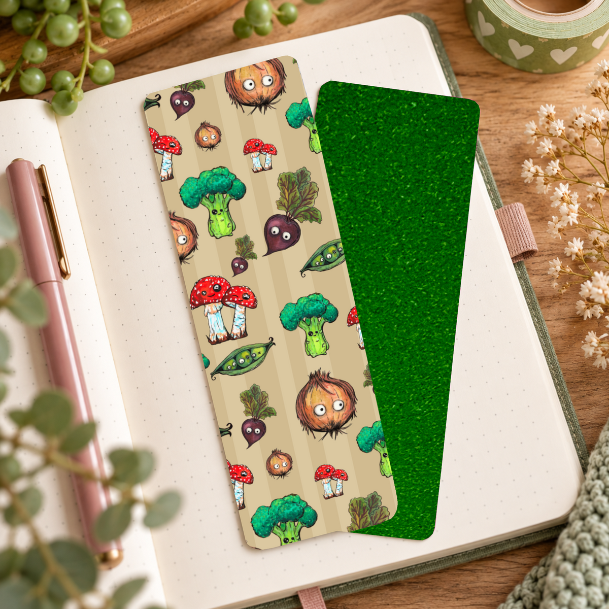 Dark Vegetables: Forbidden Harvest Bookmark
