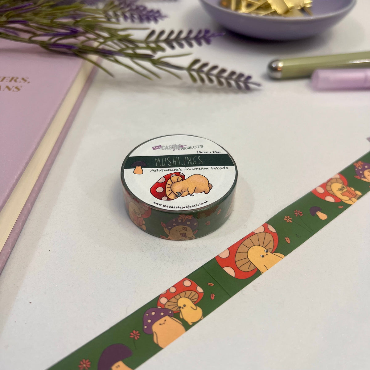 Mushings: Adventures in Dream Woods Washi Tape