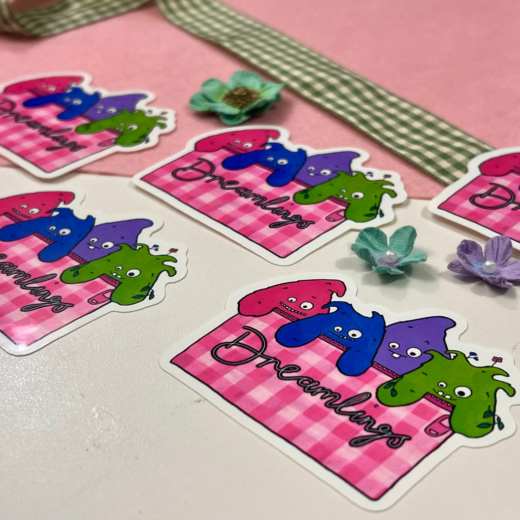 Dreamlings in a Pencilcase Single Vinyl Sticker