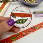 Dark Vegetables: Forbidden Harvest Washi Tape