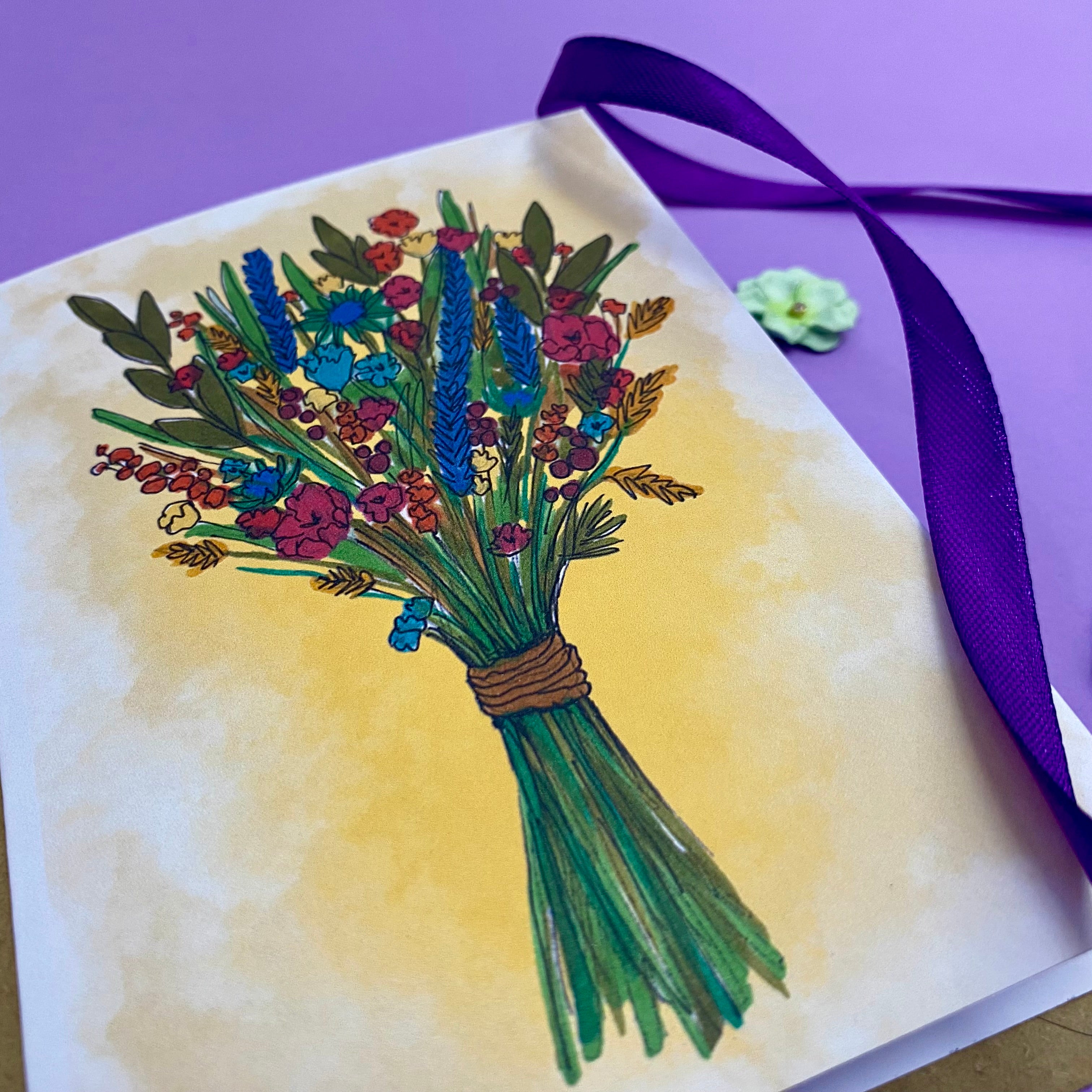 Wildflowers Greeting Card