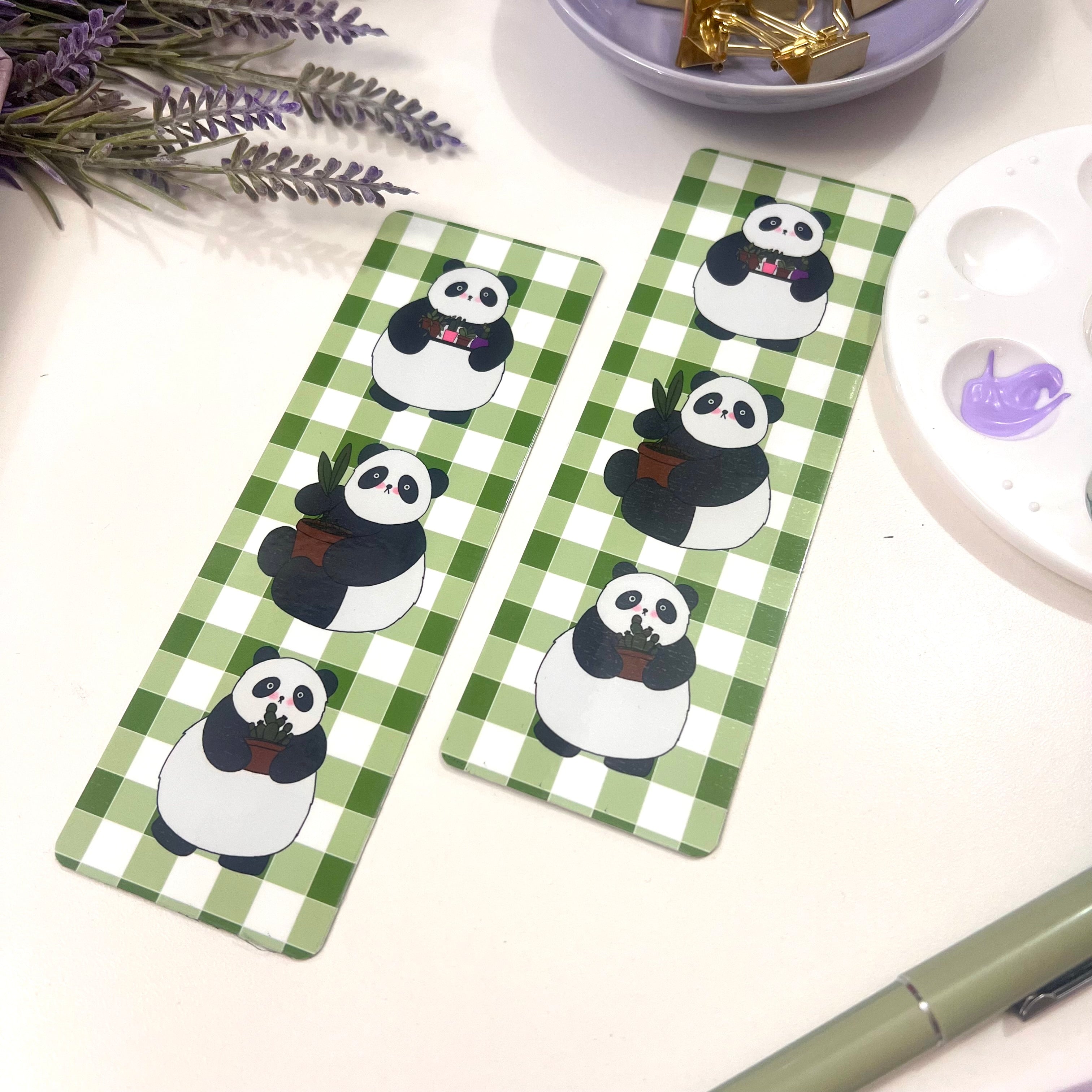Bonsai the Panda Bookmark (updated)