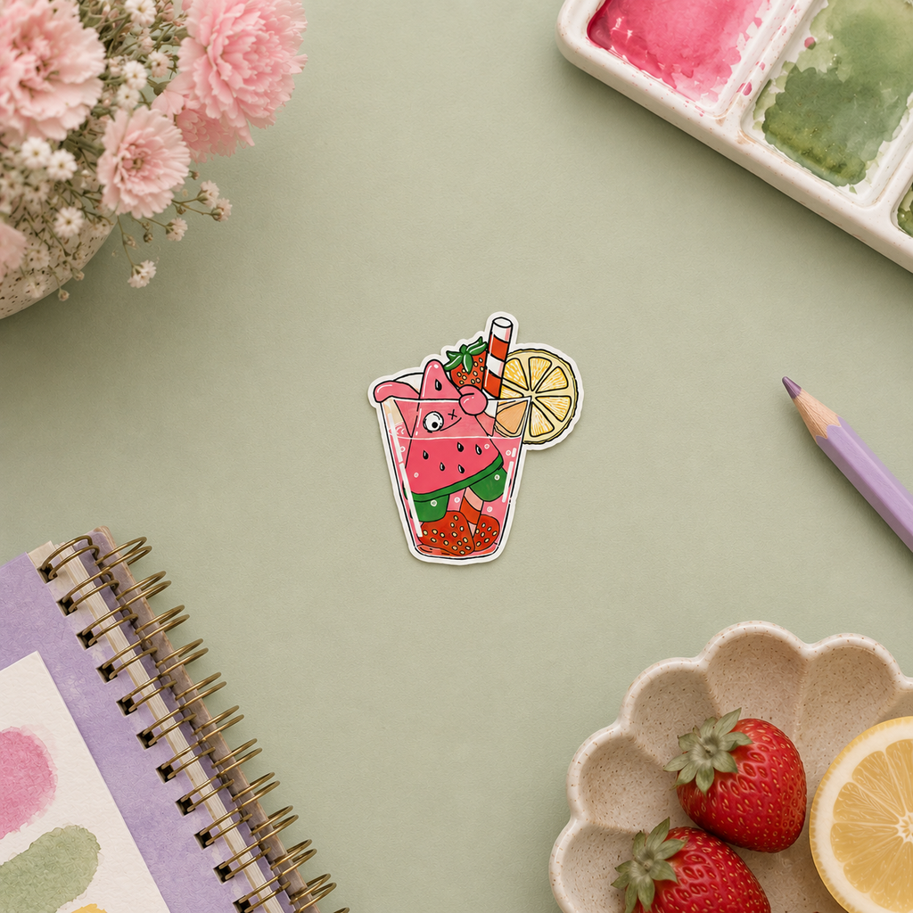 Patrick Single Vinyl Sticker