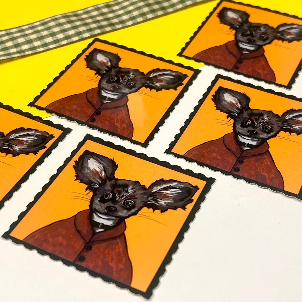 Freddie Single Vinyl Sticker