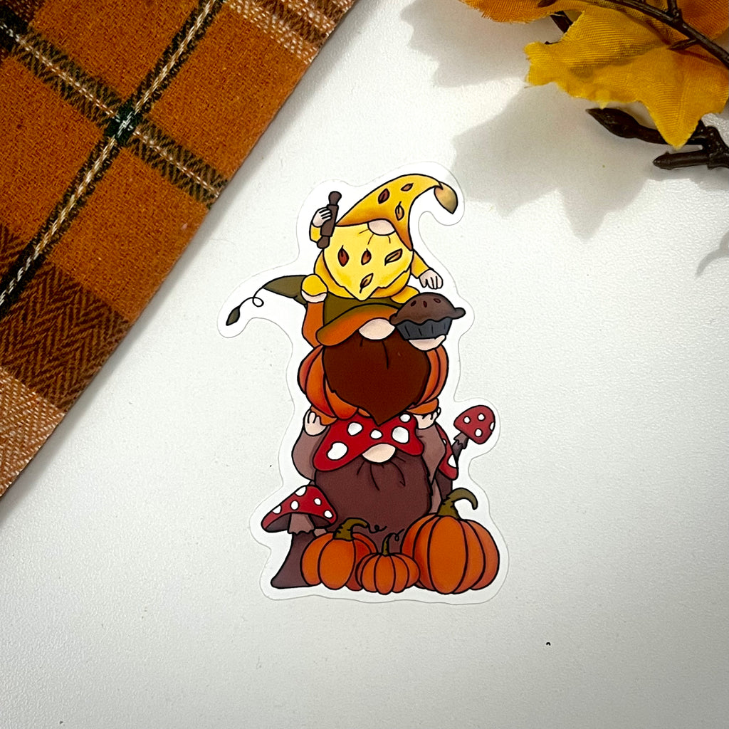 Autumn Gonk Stack Single Vinyl Sticker