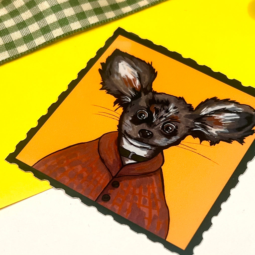 Freddie Single Vinyl Sticker