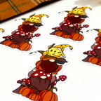Autumn Gonk Stack Single Vinyl Sticker