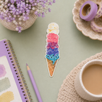 Icecream 2 Pack Vinyl Stickers