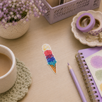 Icecream 2 Pack Vinyl Stickers