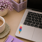 Icecream 2 Pack Vinyl Stickers