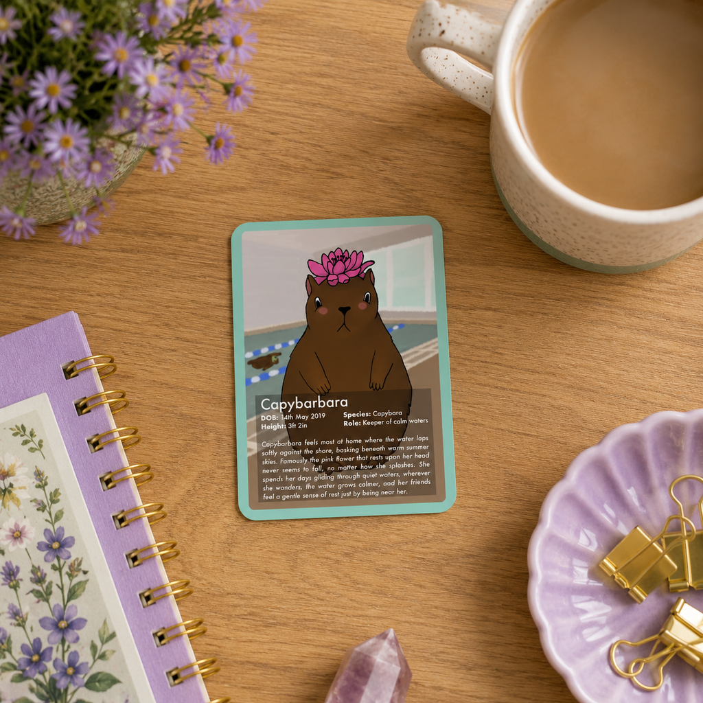 Capybarbara Collector Card