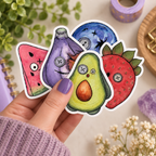 Dark Fruit Sticker Bundle