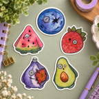 Dark Fruit Sticker Bundle