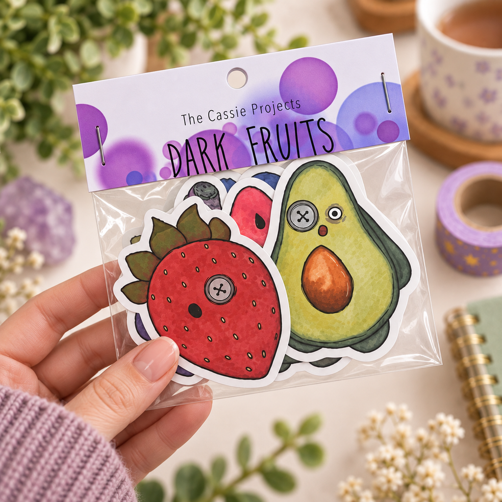 Dark Fruit Sticker Bundle